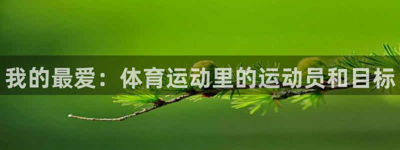 bbin视讯下：我的最爱：体育运动里的运动员和目标